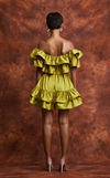 IBIZA DRESS - KEY LIME DRESS