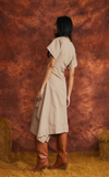 HAITI DRESS - WOOD TWILL