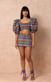 BILBAO TOP (DETACHABLE) - PACIFIC PLAID