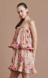 AURORA MINI DRESS - PINK FLORAL