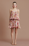 AURORA MINI DRESS - PINK FLORAL