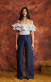 IBIZA TOP - BLUE DIAMOND