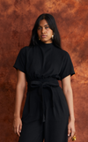 ZIMBABWE TOP - BLACK