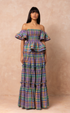 AKITA SKIRT - PURPLE PLAID (PRE ORDER)