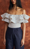 IBIZA TOP - BLUE DIAMOND