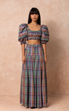 MALAGA SKIRT - PACIFIC PLAID (PRE ORDER)