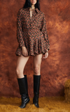 JAIPUR TOP - ARMY SUNBURST