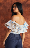 IBIZA TOP - BLUE DIAMOND