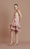 KENYA MINI DRESS - PINK FLORAL (PRE-ORDER)