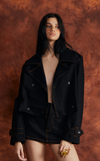 PORTO JACKET - BLACK DENIM