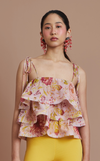 SAMOA TOP - PINK FLORAL (PRE ORDER)