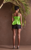 NAMIBIA TOP - NEON TIE DYE
