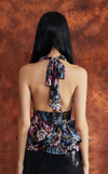 TIBET TOP - BLACK FLORAL (PRE-ORDER)