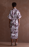 ASMARA DRESS - BROWN FLORAL