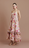 KENYA LONG DRESS - PINK FLORAL (PRE-ORDER)
