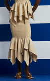 TUVALU SKIRT - LIGHT KHAKI
