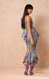 TUVALU SKIRT - PURPLE PLAID