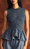 BRISBANE TOP - DARK GRAY