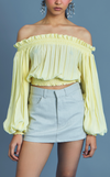NORMANDY TOP - LEMON