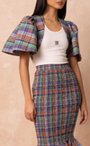 CAMPANA BOLERO - PACIFIC PLAID