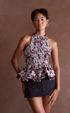BIRA TOP - BROWN FLORAL