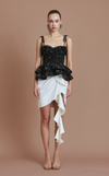FLORA MINI SKIRT - WHITE