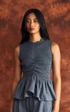 BRISBANE TOP - DARK GRAY