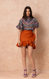 MALIA SKIRT - SAFFRON
