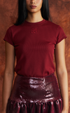 ANTILLA BASIC TOP - GARNET