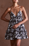 KENYA DRESS - BLACK COCONUT