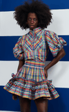 CAMIA TOP - PINK CHECKERED