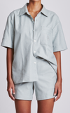 GORIO SHORTS - SAGE LINEN