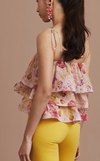 SAMOA TOP - PINK FLORAL (PRE ORDER)