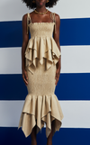 TUVALU SKIRT - LIGHT KHAKI