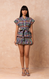 UTAH TOP - PACIFIC PLAID