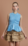 VALLETA SKIRT - MOCHA