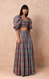 MALAGA SKIRT - PACIFIC PLAID (PRE ORDER)