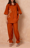 SULU PANTS - SAFFRON (PRE-ORDER)