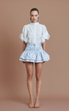 CAMIA TOP - WHITE STRIPES (PRE ORDER)