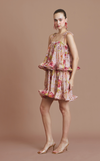 AURORA MINI DRESS - PINK FLORAL