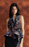 TIBET TOP - BLACK FLORAL (PRE-ORDER)