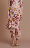 GUYANA SKIRT - PINK FLORAL (PRE-ORDER)