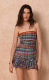 ANJA TOP - PACIFIC PLAID (PRE ORDER)