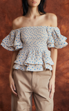 ROMA TOP - BLUE DIAMOND