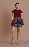 AYDA SKIRT - CHEVRON