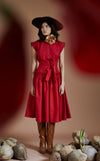 AKIKO DRESS - RED