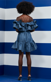 ANDORA DRESS - DENIM CHAMBRAY