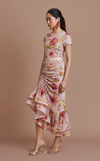 GUYANA SKIRT - PINK FLORAL (PRE-ORDER)