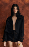 PORTO JACKET - BLACK DENIM