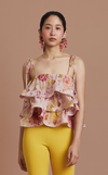 SAMOA TOP - PINK FLORAL (PRE ORDER)